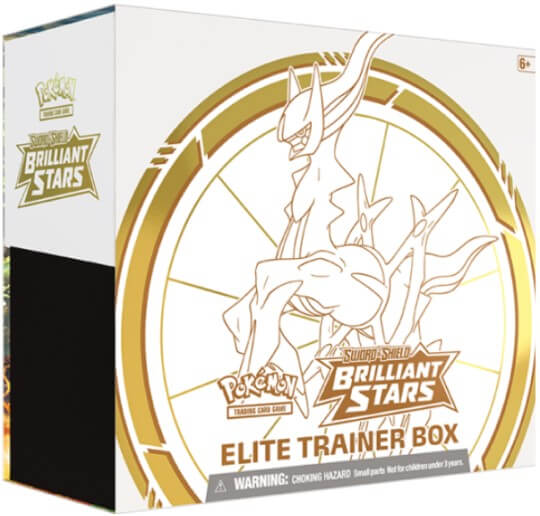 🔥2026 Christmas Gift🎄 : Sword & Shield - Brilliant Stars Elite Trainer Box (ETB)