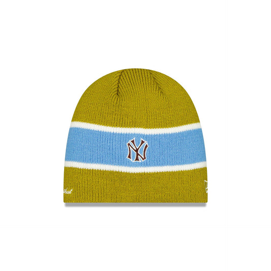 thisisneverthat® x New York Yankees Skull Knit Olive Hat