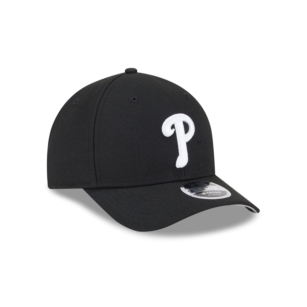 Philadelphia Phillies Black Authentic Collection 9FORTY M-Crown Snapback Hat
