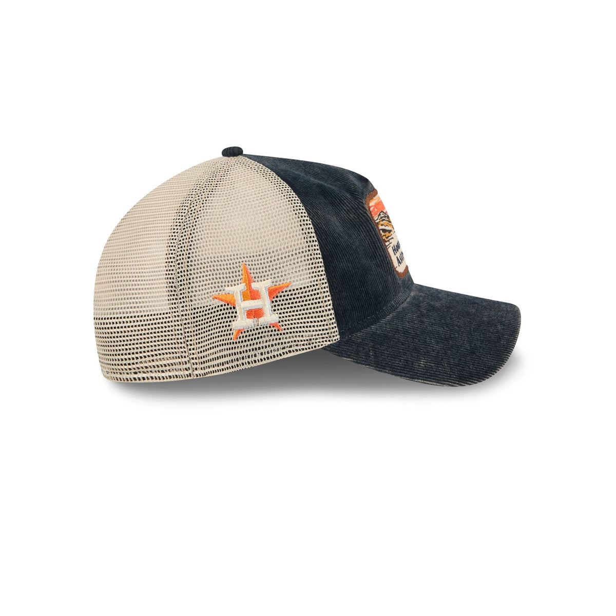Houston Astros Vintage Landscape 9TWENTY A-Frame Trucker Hat