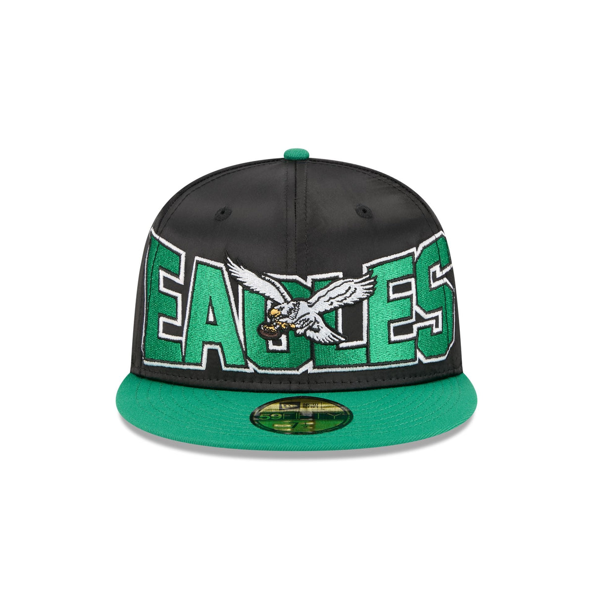 Philadelphia Eagles Bold Satin 59FIFTY Fitted Hat