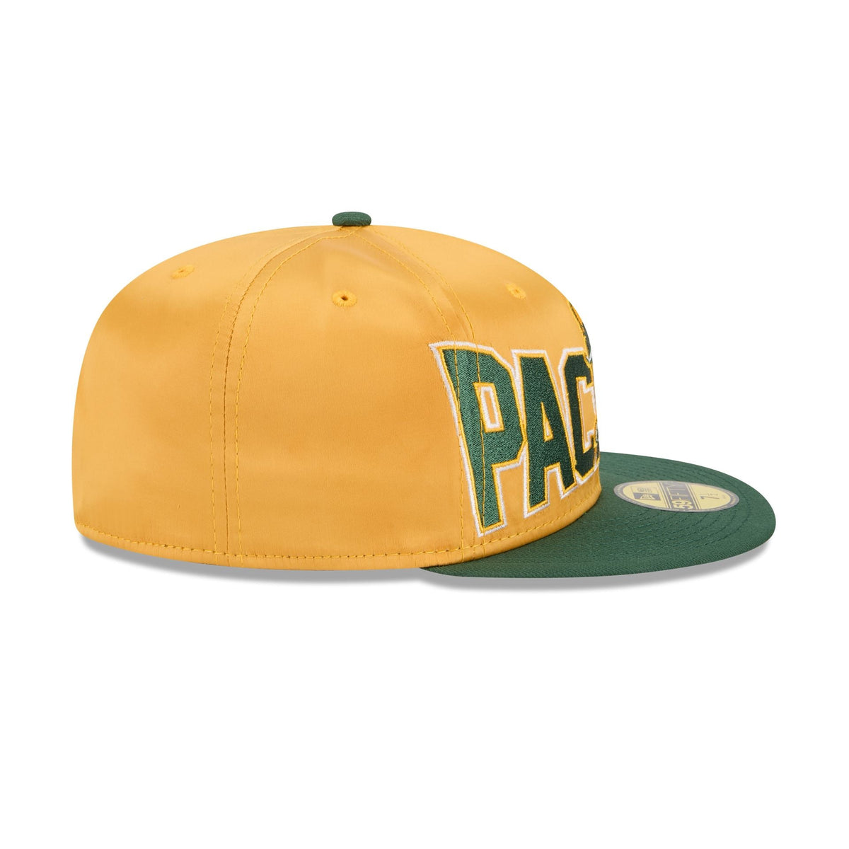 Green Bay Packers Bold Satin 59FIFTY Fitted Hat