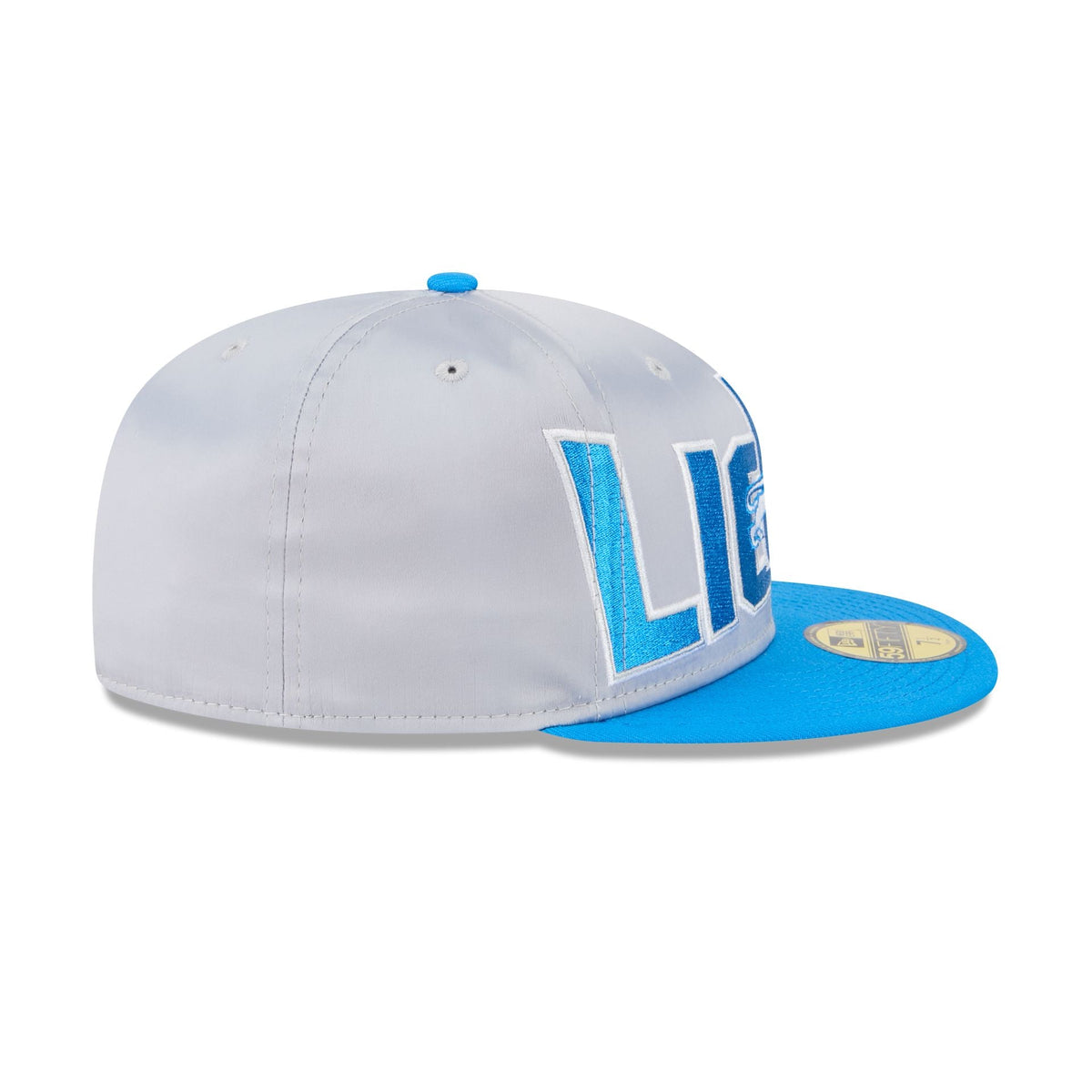 Detroit Lions Bold Satin 59FIFTY Fitted Hat