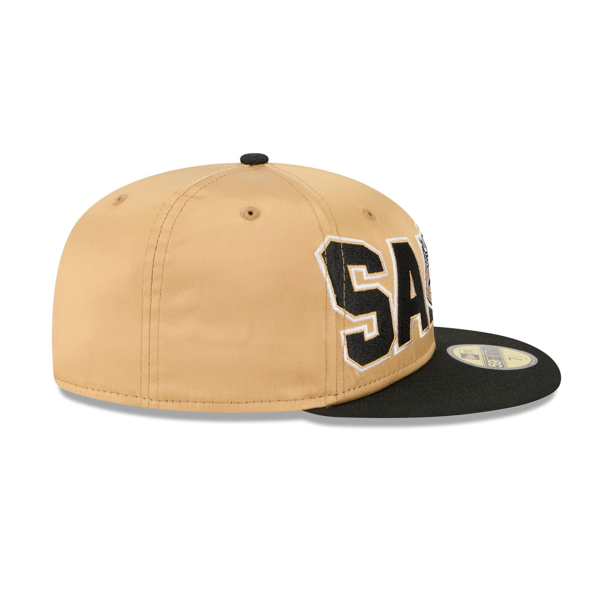 New Orleans Saints Bold Satin 59FIFTY Fitted Hat