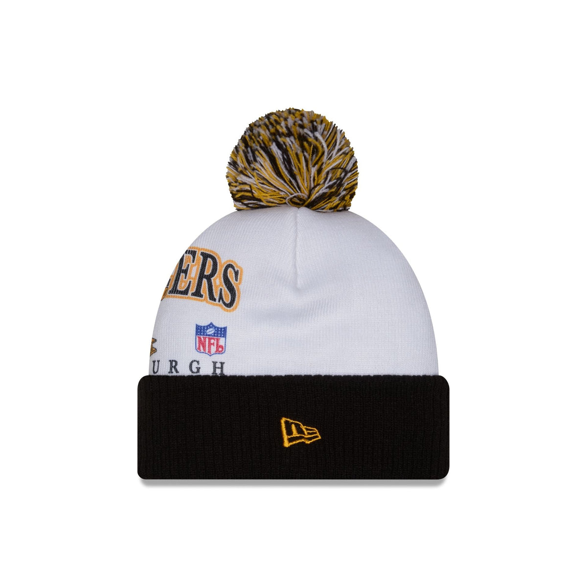 Pittsburgh Steelers Spirit Pom Knit Hat