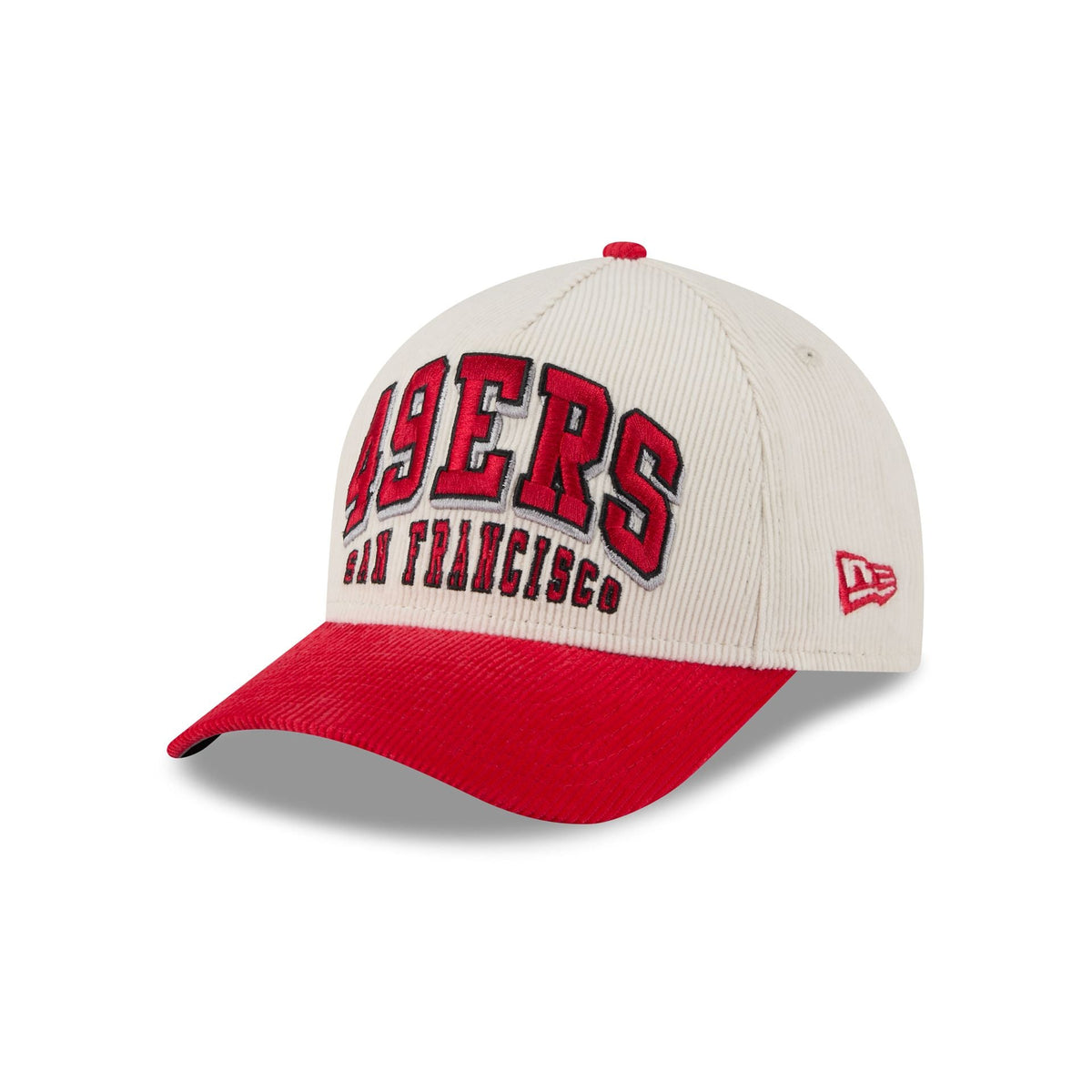 San Francisco 49ers Stacked Corduroy 9FORTY M-Crown A-Frame Snapback Hat