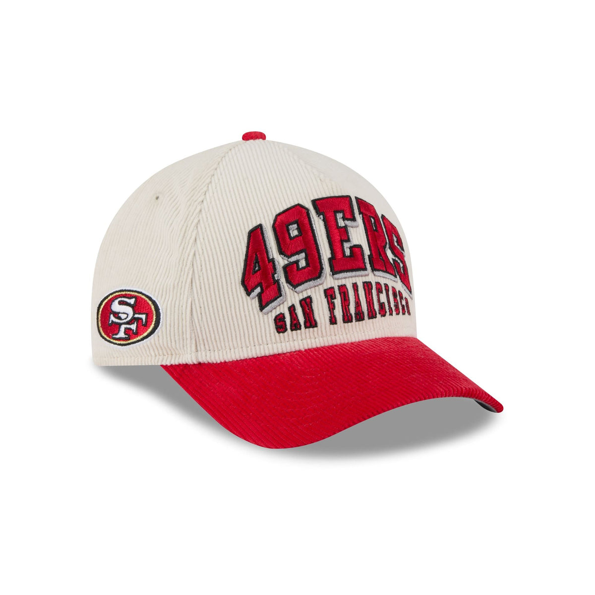 San Francisco 49ers Stacked Corduroy 9FORTY M-Crown A-Frame Snapback Hat