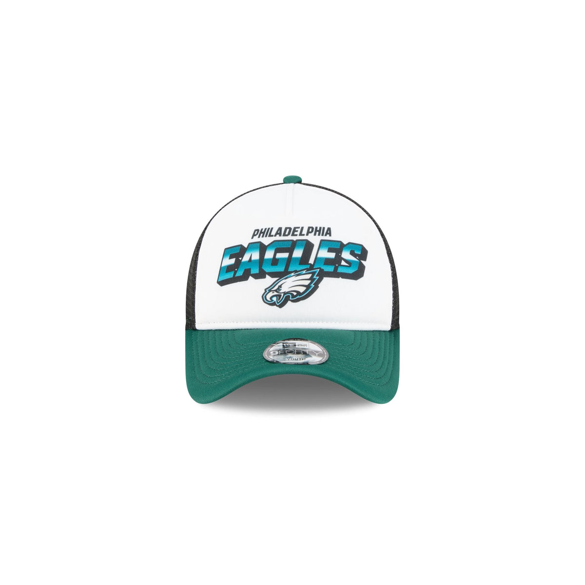 Philadelphia Eagles Shine Kids 9FORTY A-Frame Trucker Hat