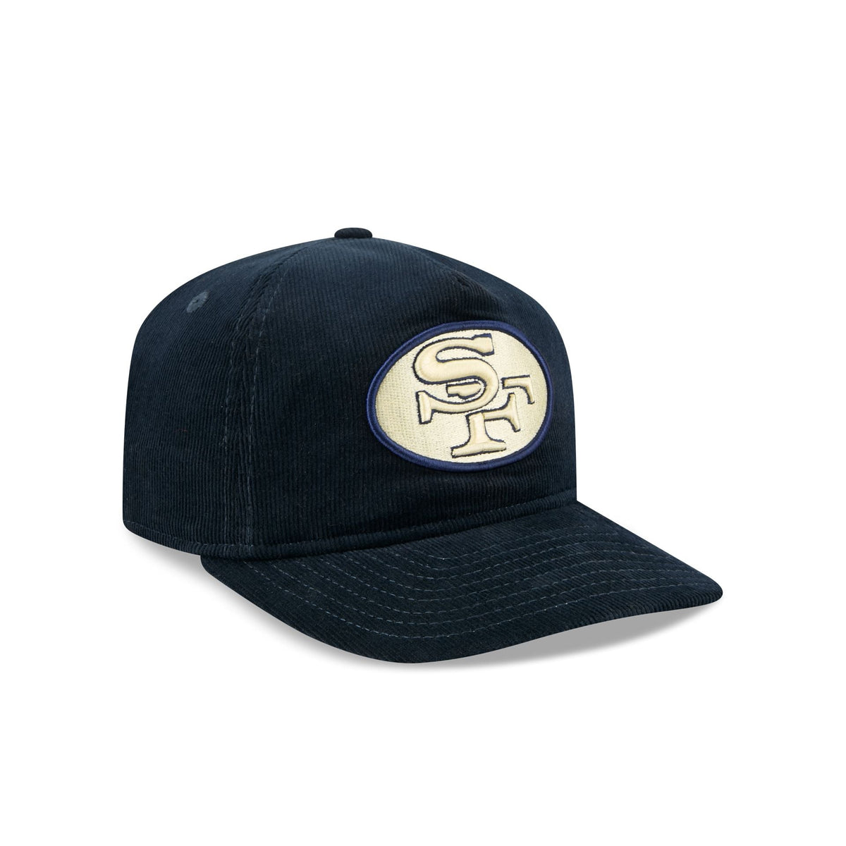 San Francisco 49ers Nostalgic Navy Corduroy 19TWENTY Adjustable Hat