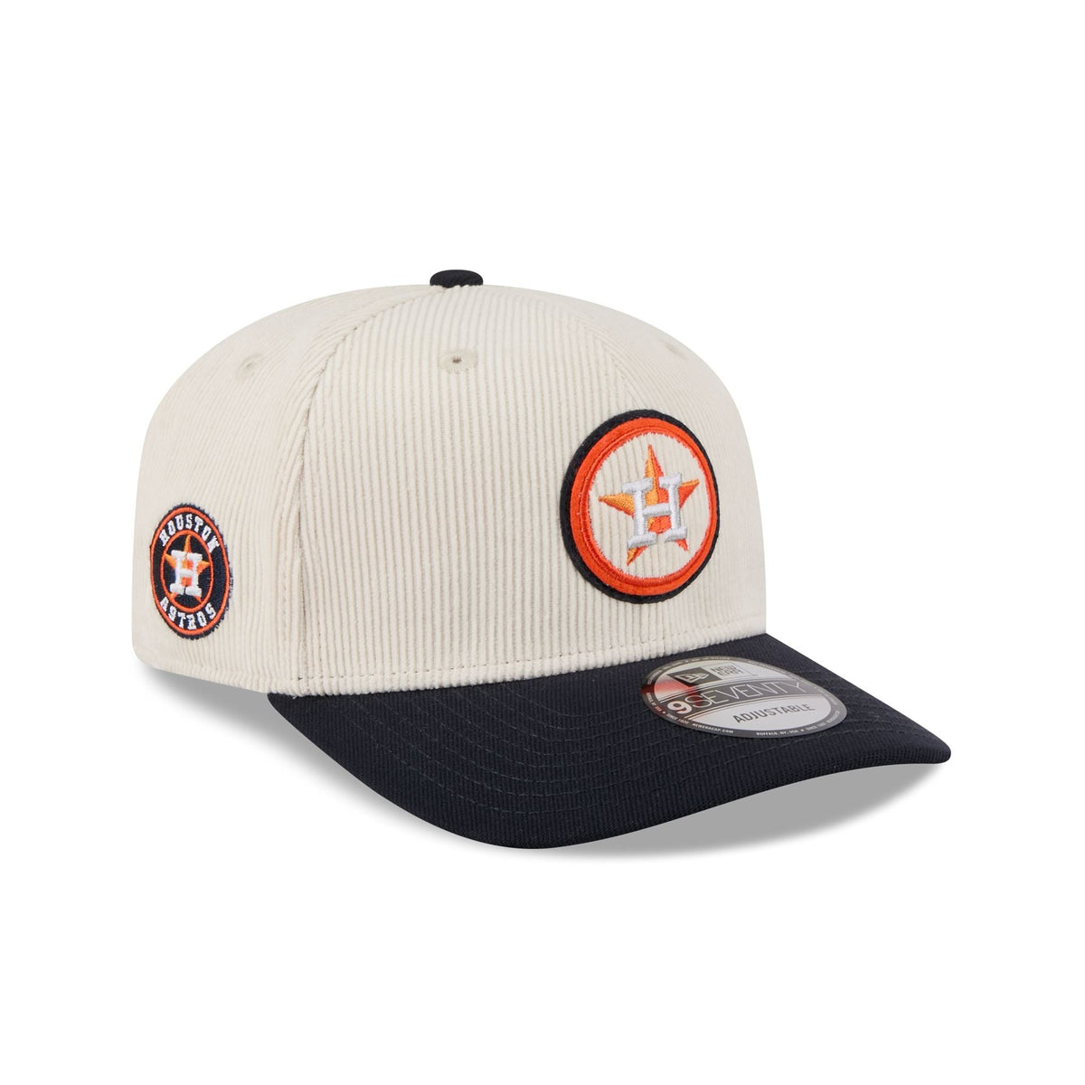 Houston Astros Loyal Corduroy 9SEVENTY Stretch-Snap Hat