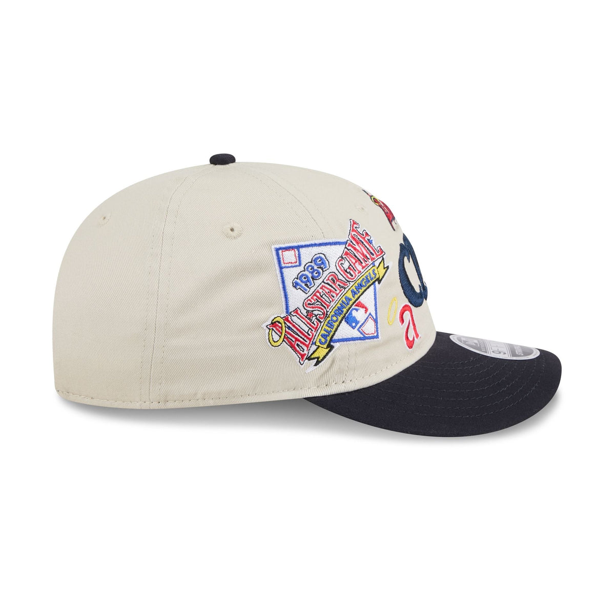 Los Angeles Angels Scattered Patches Retro Crown 9FIFTY Snapback Hat