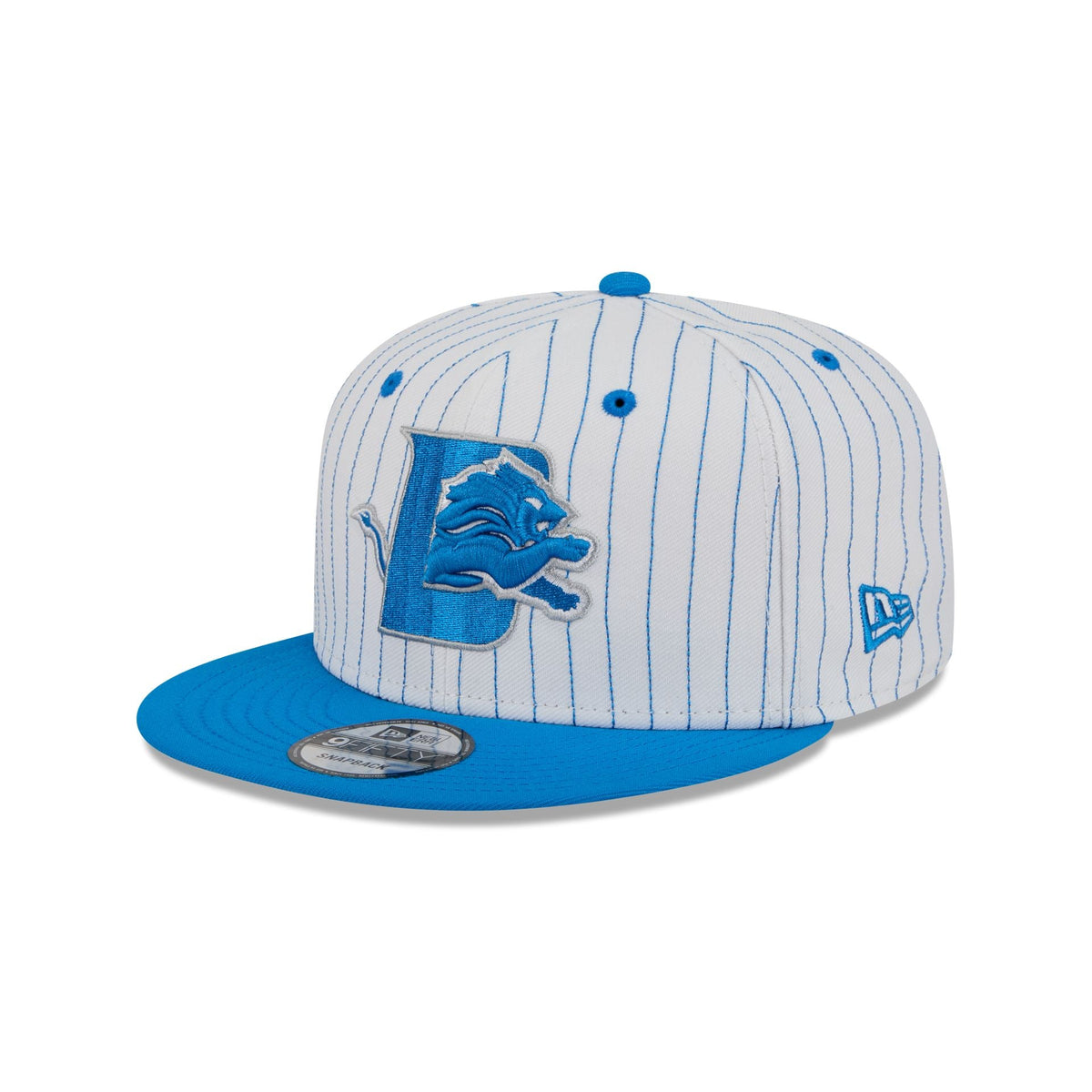 Detroit Lions Deceptor Pinstripe 9FIFTY Snapback Hat