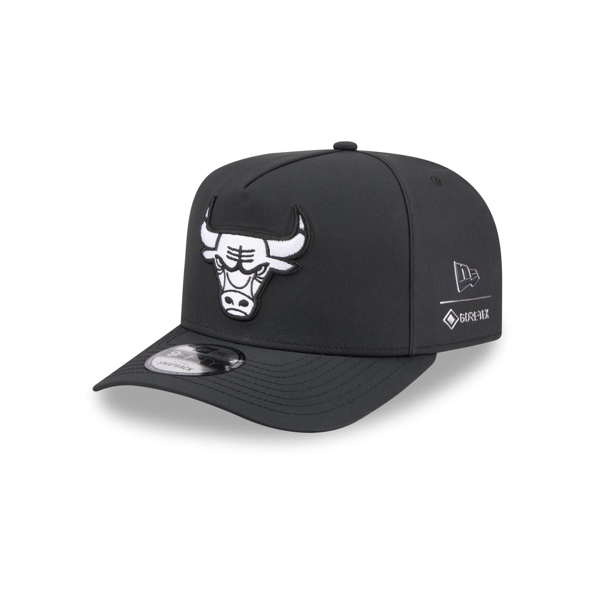 Chicago Bulls GORE-TEX Black 9FIFTY A-Frame Snapback Hat
