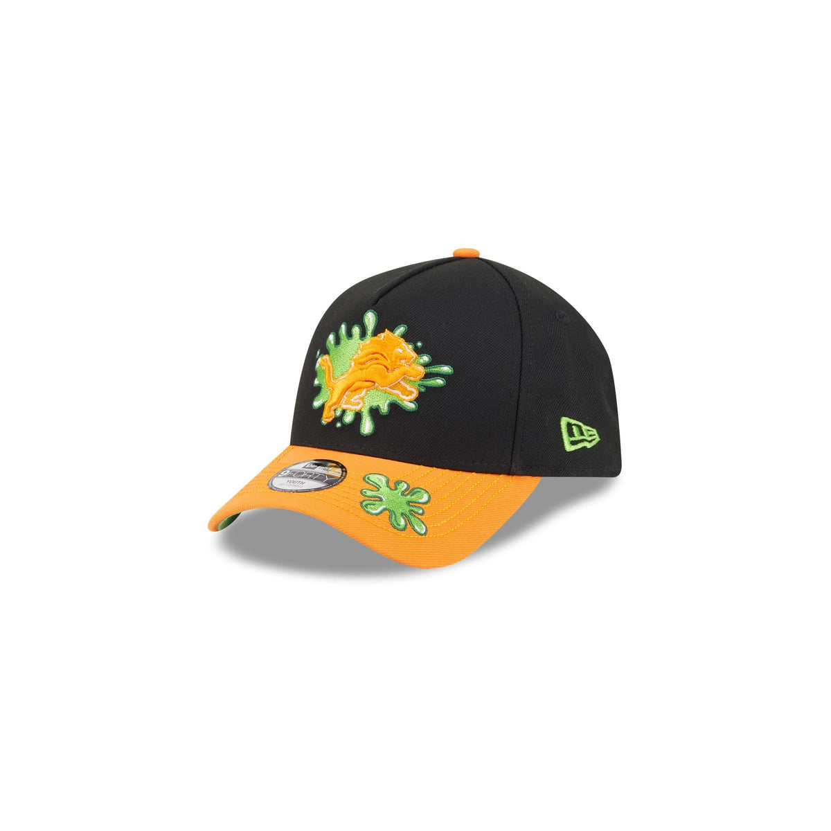 Nickelodeon Slime x Detroit Lions Kids 9FORTY A-Frame Snapback Hat