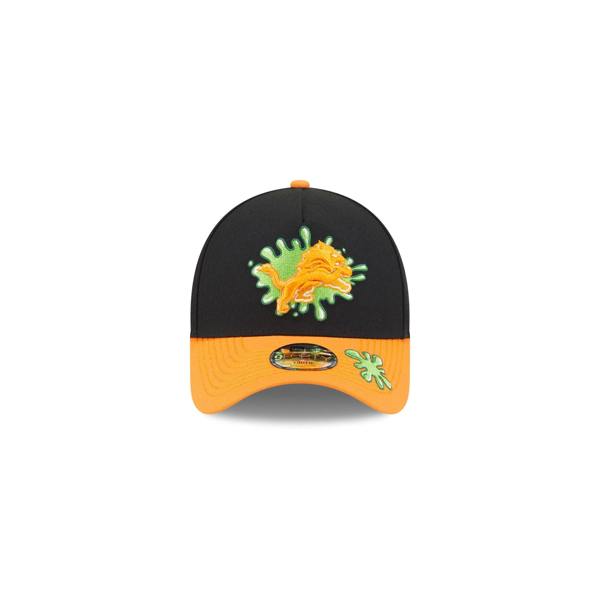 Nickelodeon Slime x Detroit Lions Kids 9FORTY A-Frame Snapback Hat