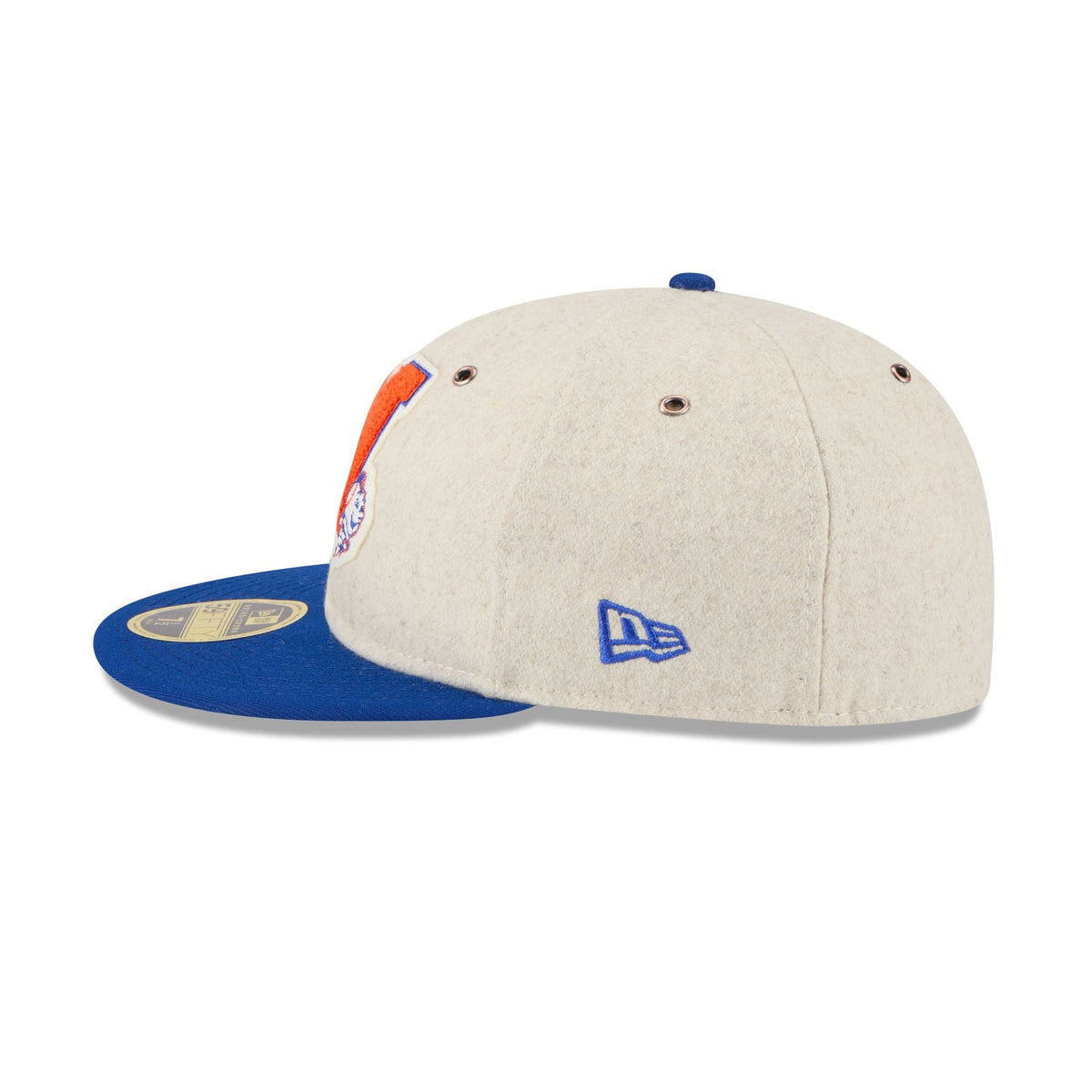 New York Mets Wool Letterman Retro Crown 59FIFTY Fitted Hat