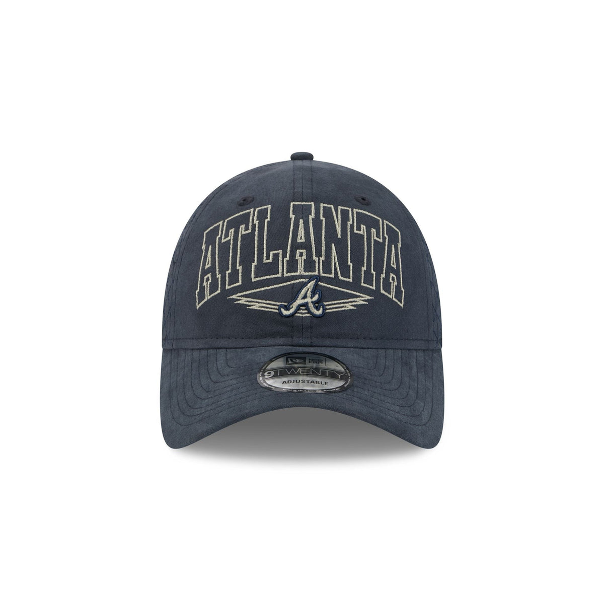 Atlanta Braves Quilted Wordmark 9TWENTY Adjustable Hat