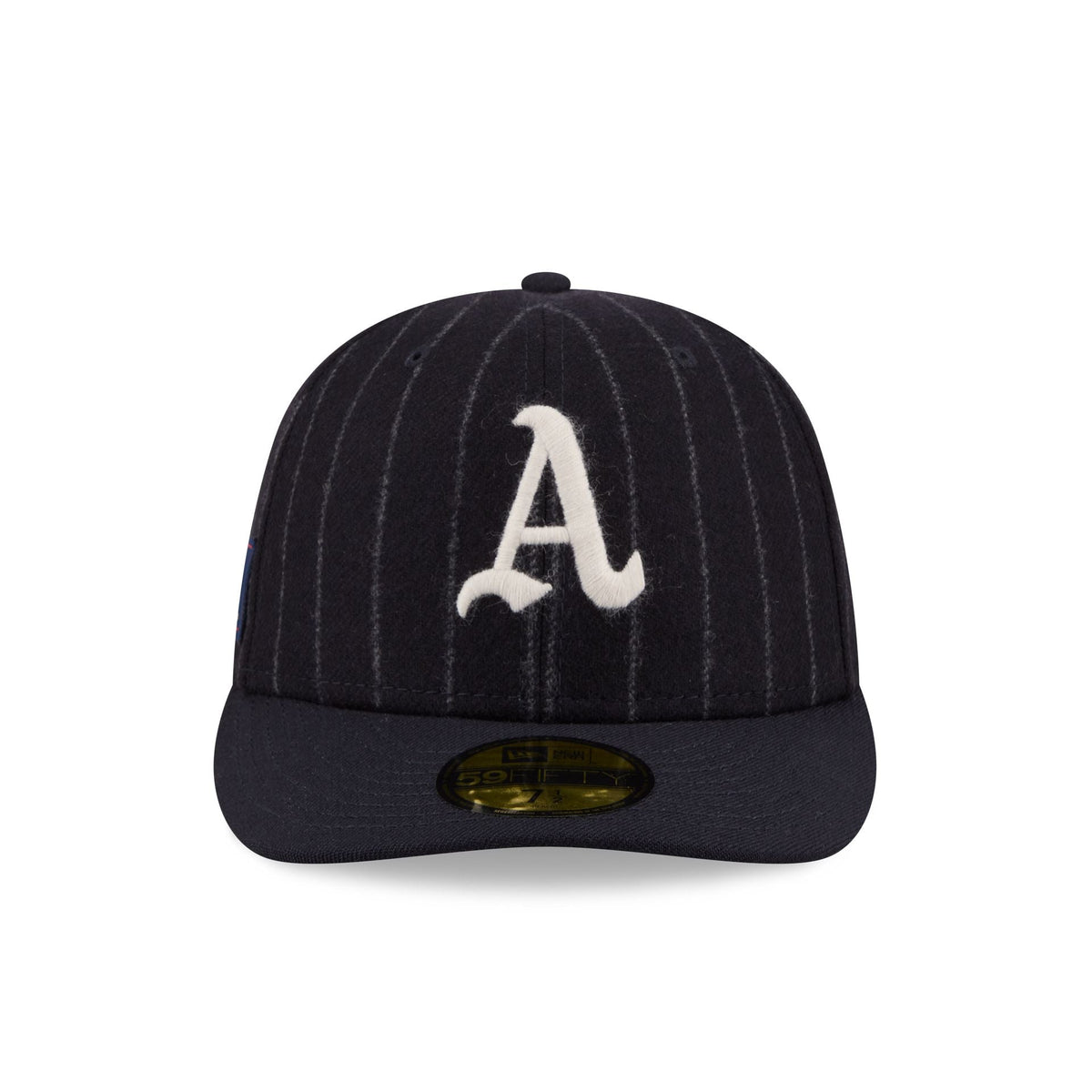 Athletics Pinstripe Merino & Cashmere Moon 59FIFTY Fitted Hat