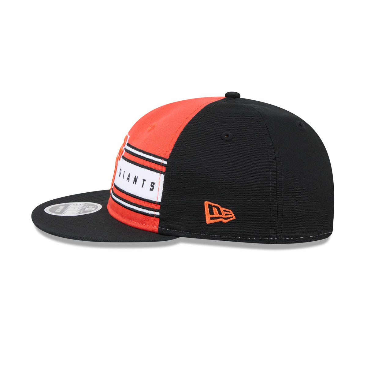 San Francisco Giants Team Stripes Retro Crown 9FIFTY Snapback Hat