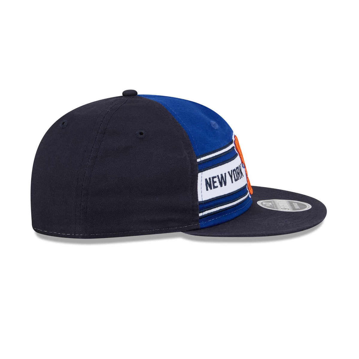 New York Knicks Team Stripes Retro Crown 9FIFTY Snapback Hat