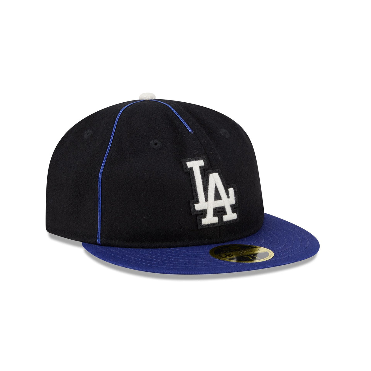 Los Angeles Dodgers Felt Logo Retro Crown 59FIFTY Fitted Hat