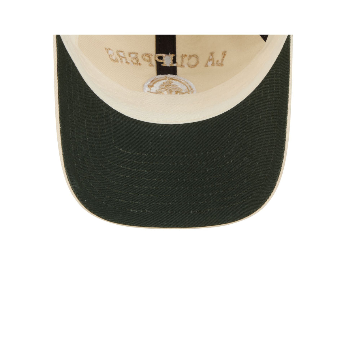 Los Angeles Clippers Team Logo Cream Casual Classic Adjustable Hat