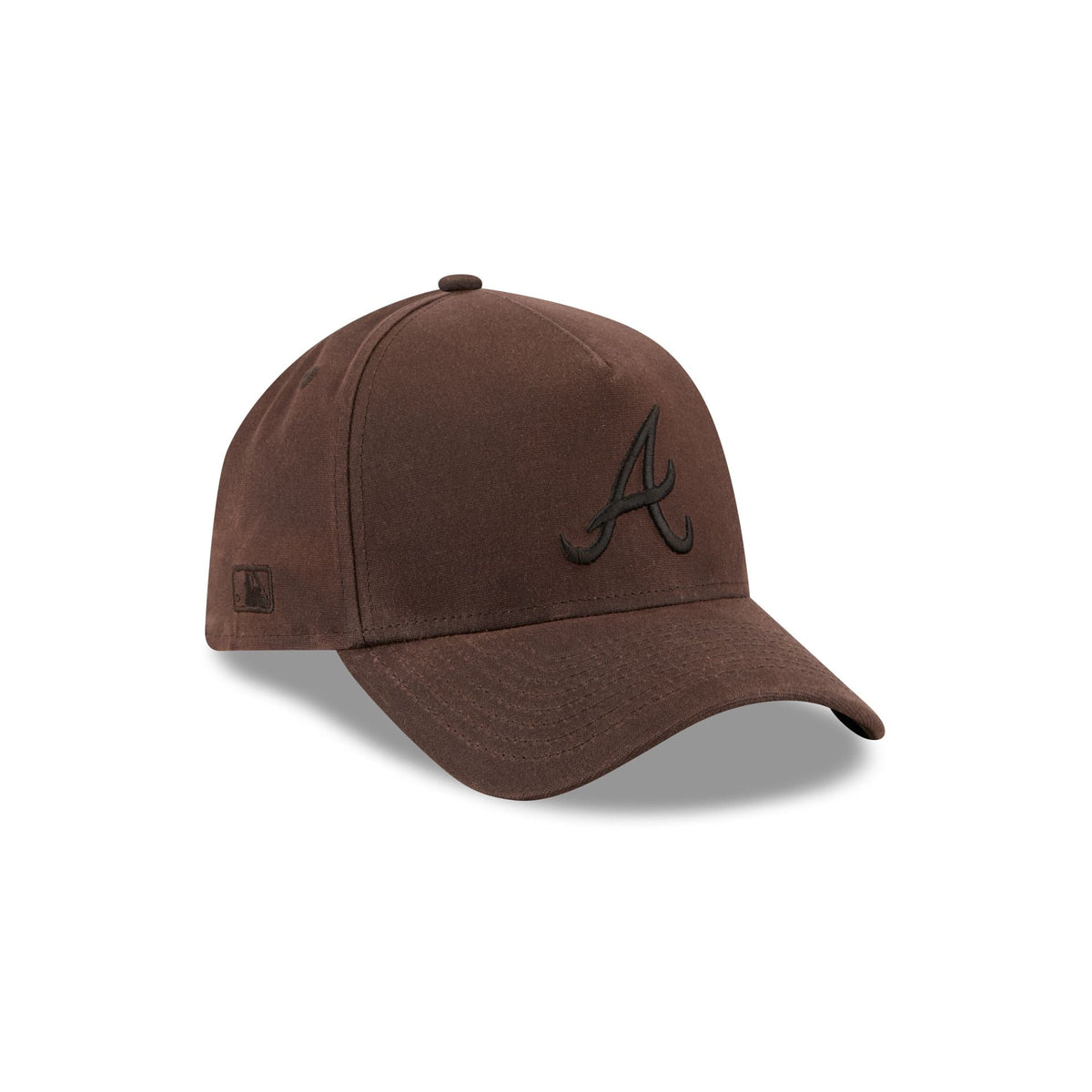 Atlanta Braves Waxed Canvas Brown 59FORTY A-Frame Fitted Hat