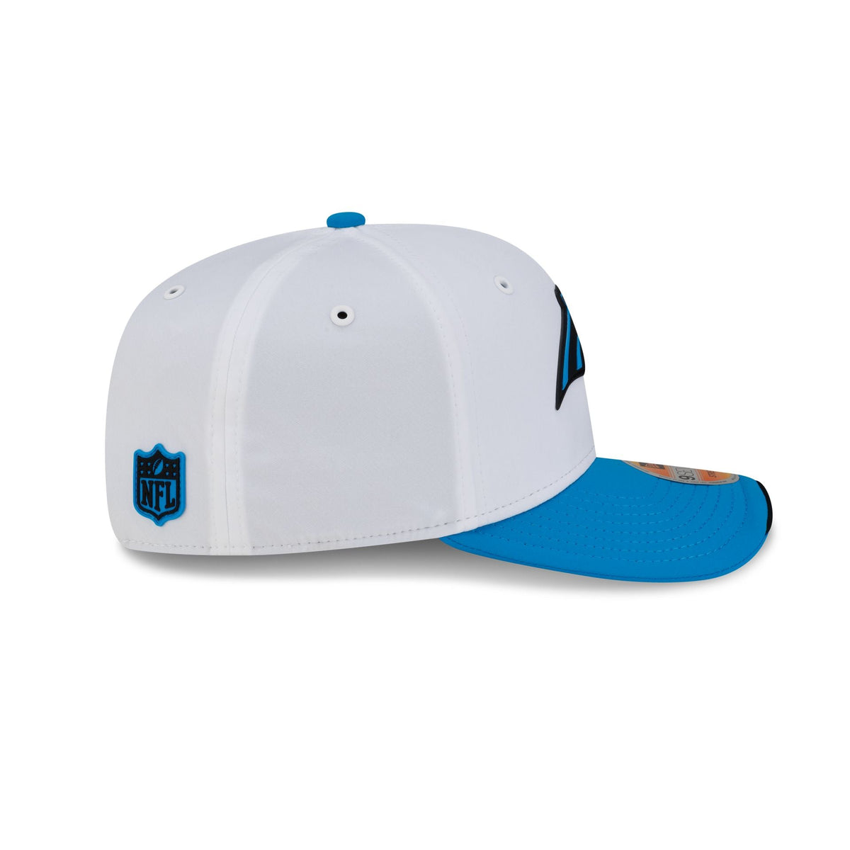 Carolina Panthers 2026 Sideline White 9SEVENTY Stretch-Snap Hat