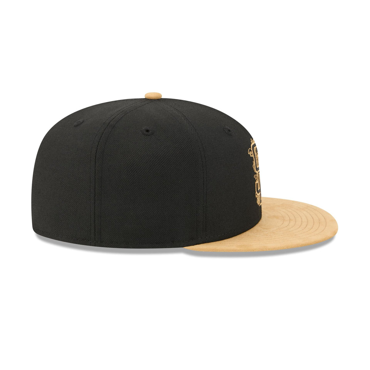 San Diego Padres Black Wool 59FIFTY Fitted Hat