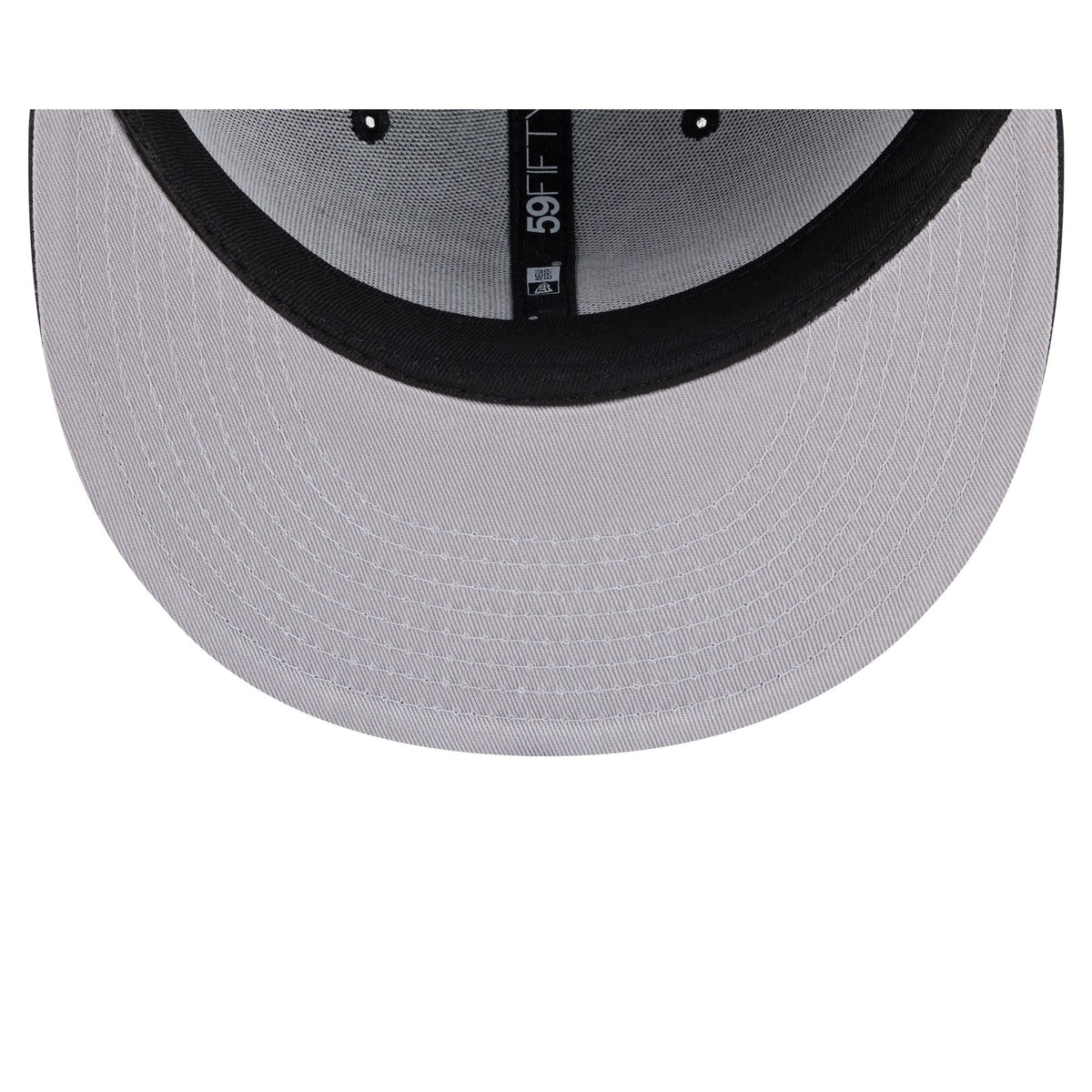 Buffalo Bills Black and White Basic 59FIFTY Fitted Hat