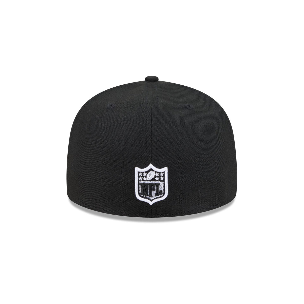 Seattle Seahawks Black and White Basic 59FIFTY Fitted Hat