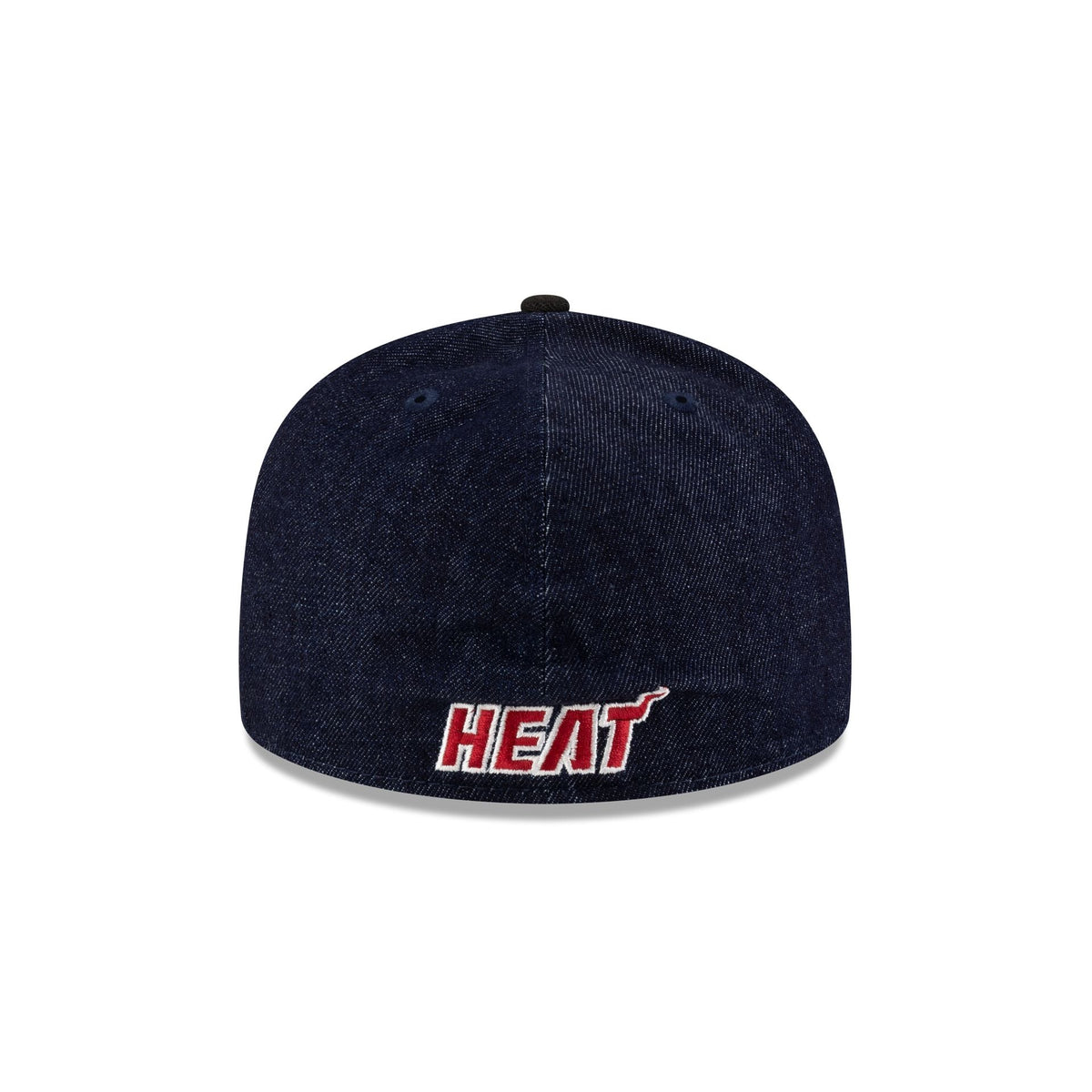Miami Heat Navy Denim 59FIFTY A-Frame Fitted Hat