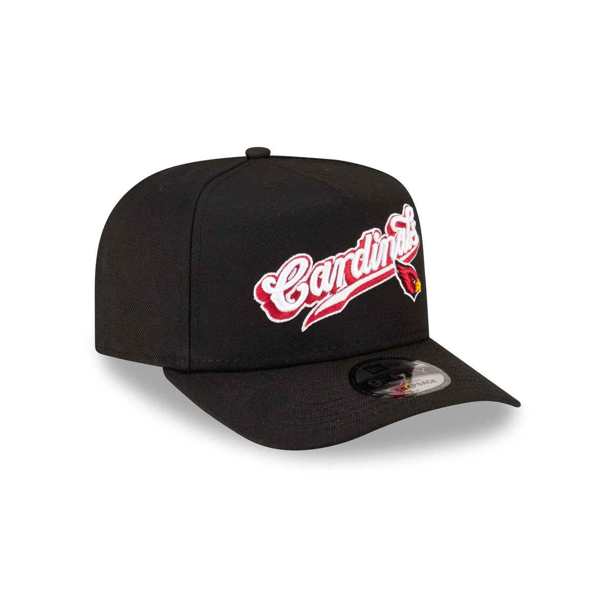 Born x Raised x Arizona Cardinals Script Black 9FIFTY A-Frame Snapback Hat
