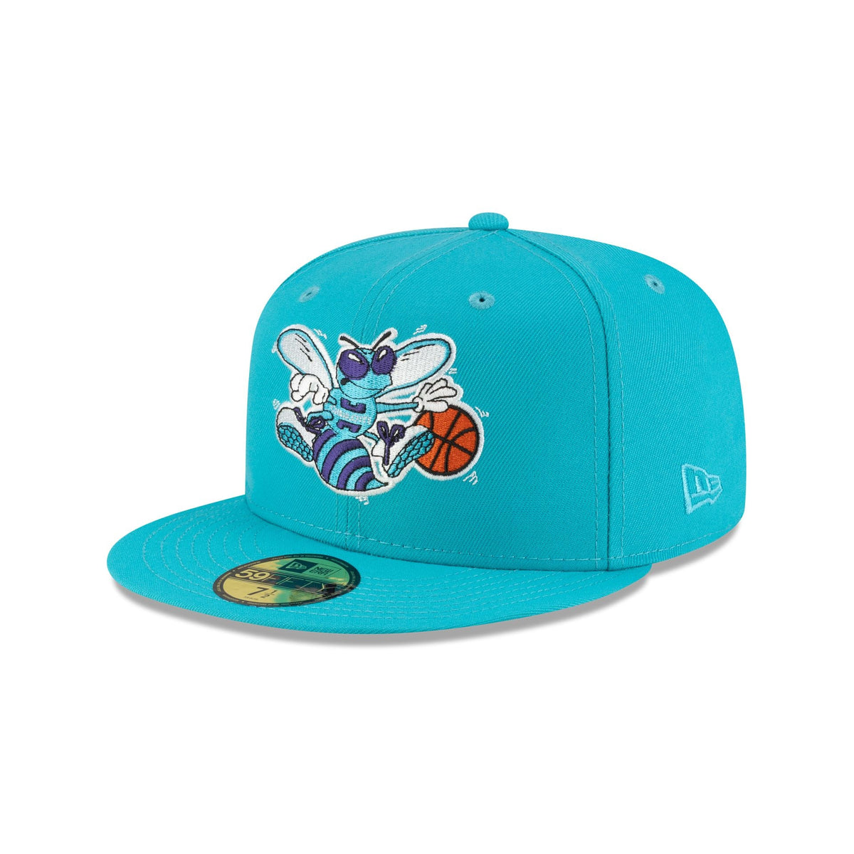 Charlotte Hornets 1988-2002 Hardwood Classics Teal 59FIFTY Fitted Hat
