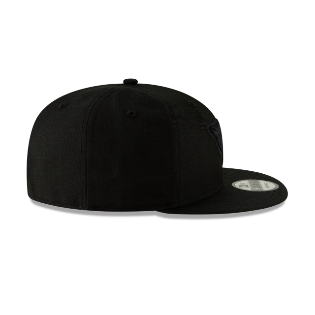 Jacksonville Jaguars Black On Black 9FIFTY Snapback Hat