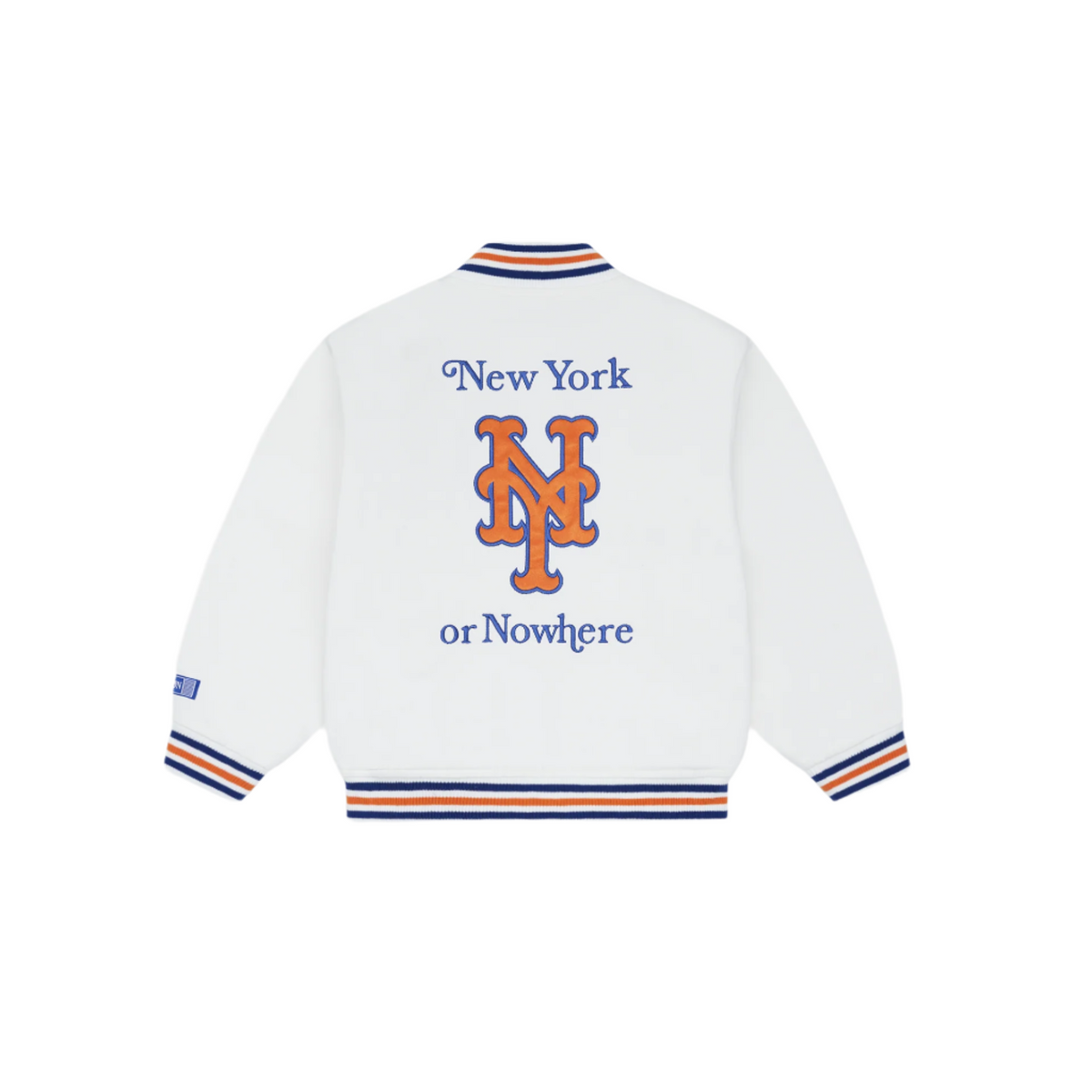 New York or Nowhere x New York Mets Youth White Jacket