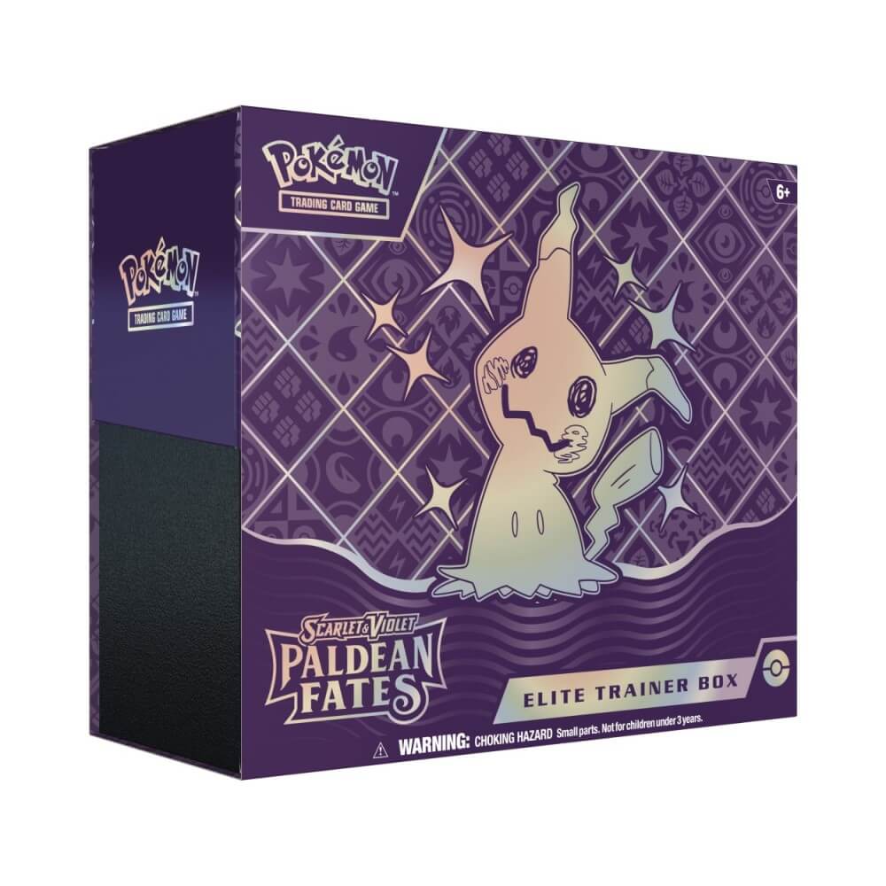 🔥2026 Christmas Gift🎄: Scarlet & Violet - Paldean Fates Elite Trainer Box (ETB)